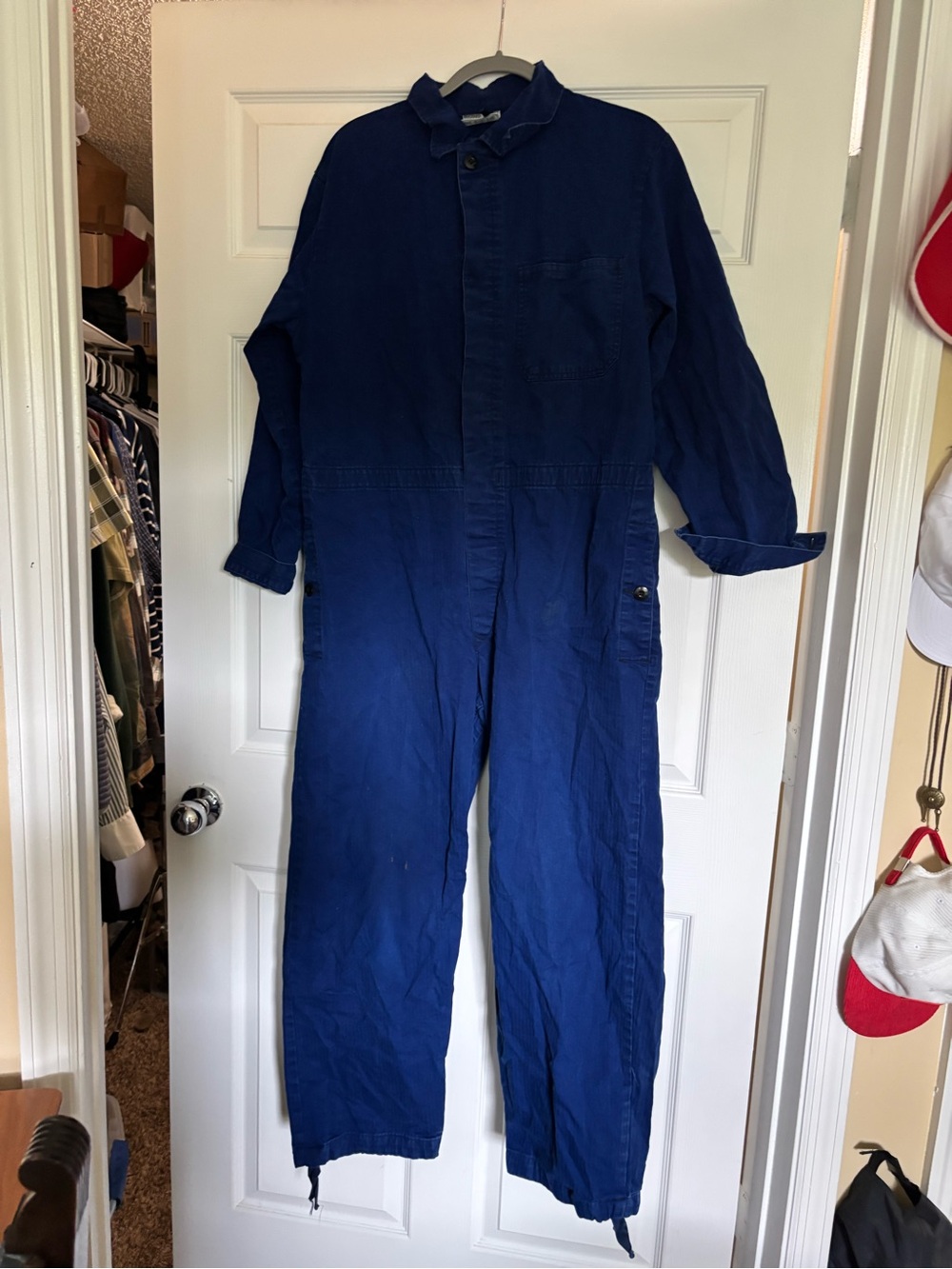VINTAGE 1988 GERMAN MILITARY Men's Navy Blue Work Suit